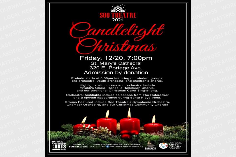 Poster fr candlelight christmas