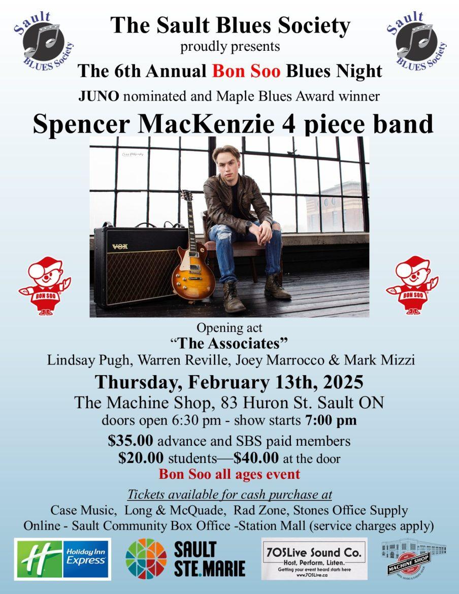 Poster for Spencer Mackenzie @ the Machine Shop