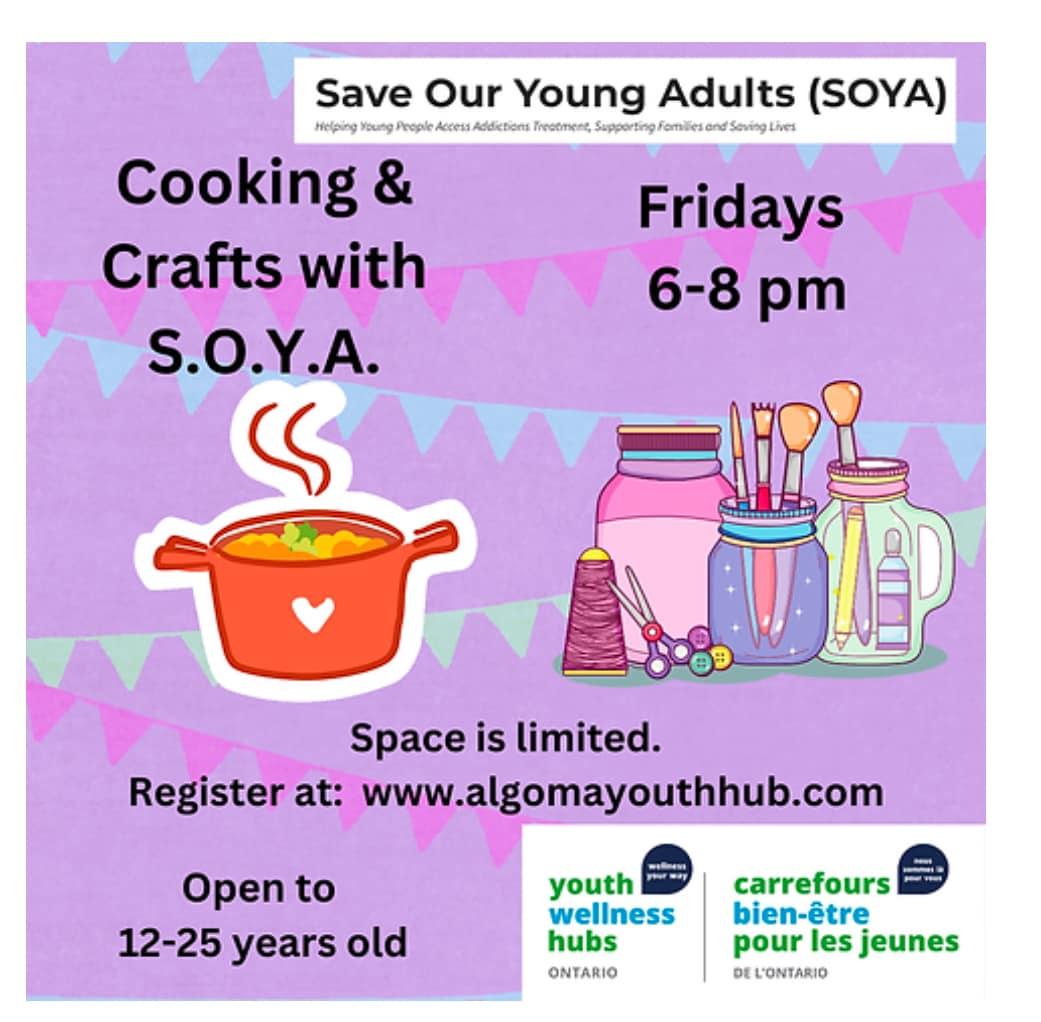 Poster for Cooking and Crafts with SOYA