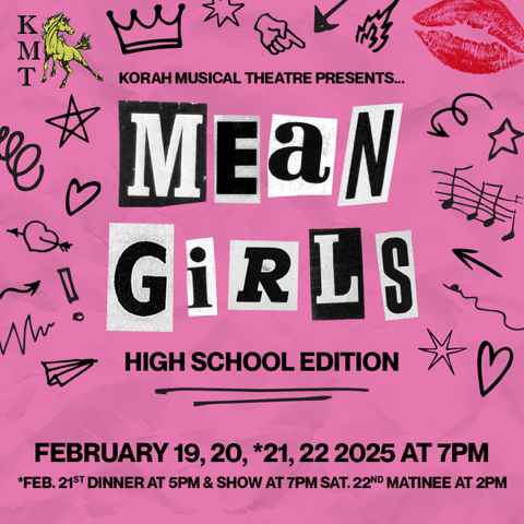 Poster for Mean Girls Theatre production