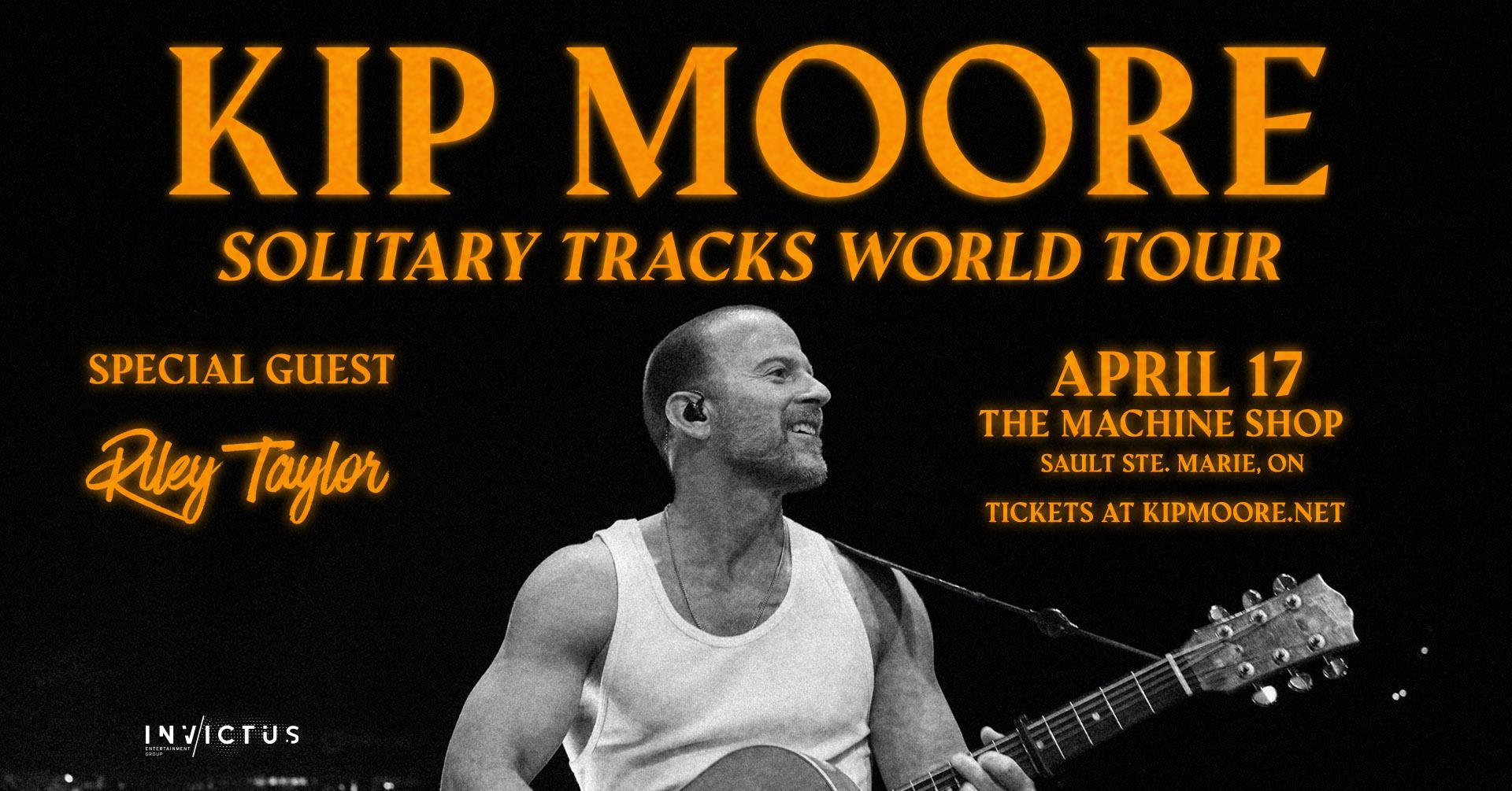 Poster for Kip Moore @ the Machine Shop