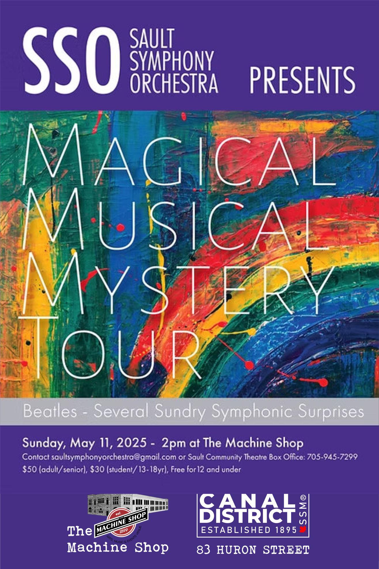 Poster for SSO presents Magical Musical Mystery Tour